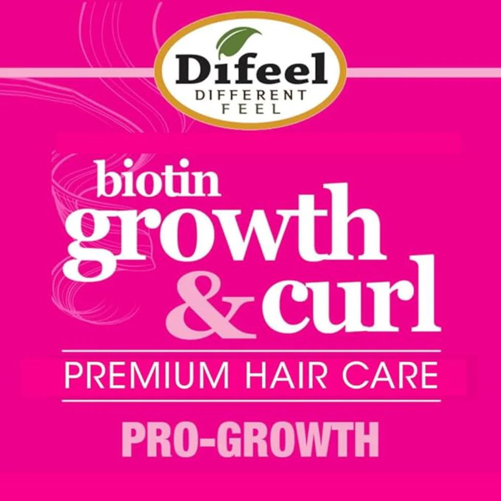 Difeel Biotin Growth & Curl Hair Oil 2.5oz | Growth & Thickness Boost - Image 3