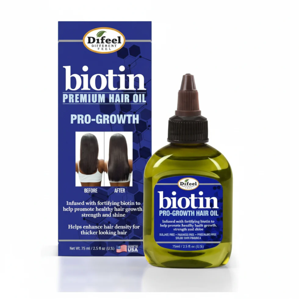 Difeel Biotin Premium Hair Oil Pro-Growth 75ml | Strengthen & Hair Growth
