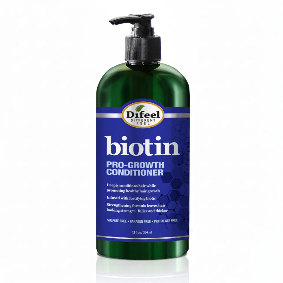 Difeel Biotin Pro-Growth Conditioner 12oz | Strengthen, Thicken & Hair Growth