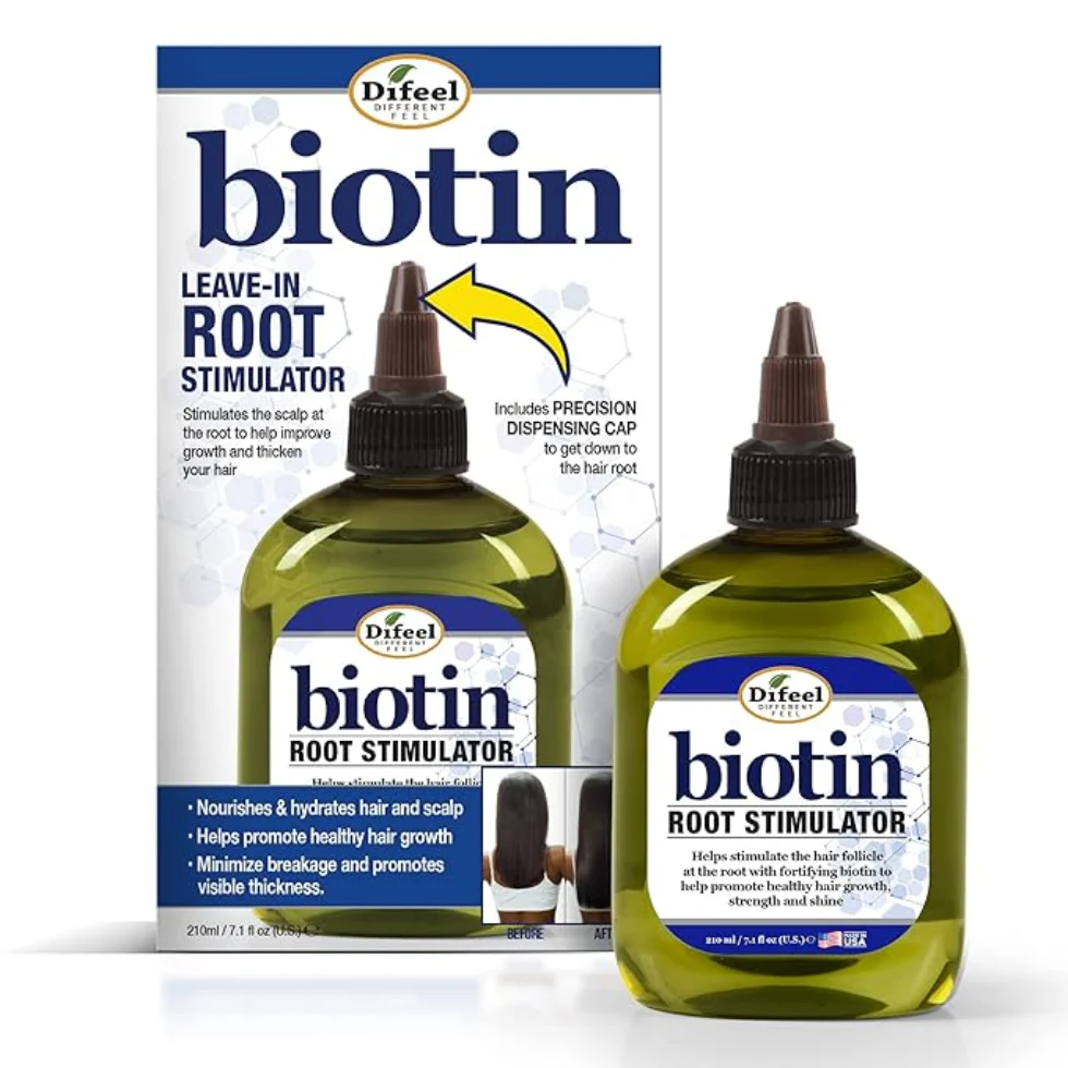 Difeel Biotin Pro-Growth Root Stimulator 7.1oz | Hair Growth & Strength - Image 2