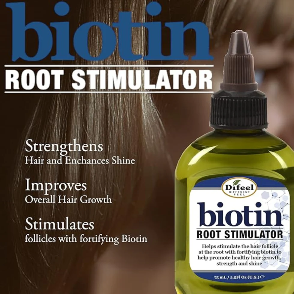 Difeel Biotin Pro-Growth Root Stimulator 7.1oz | Hair Growth & Strength - Image 3