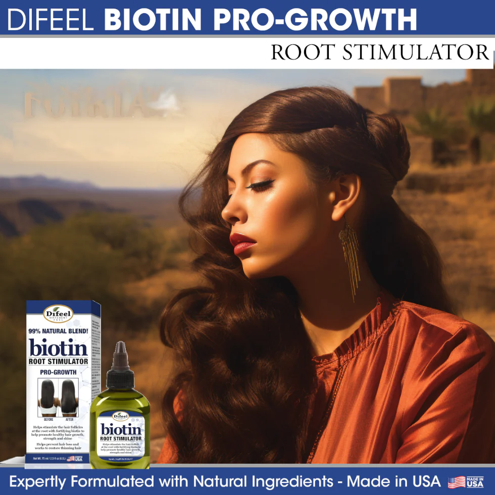 Difeel Biotin Pro-Growth Root Stimulator 7.1oz | Strengthen & Hair Growth - Image 2