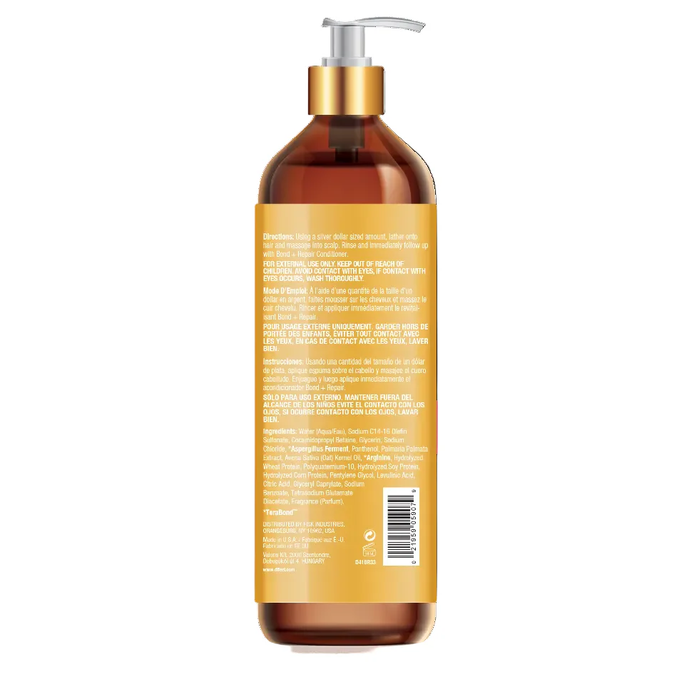 Difeel Bond & Repair Sulfate Free Shampoo 33.8oz | Strengthen & Restore Hair - Image 2