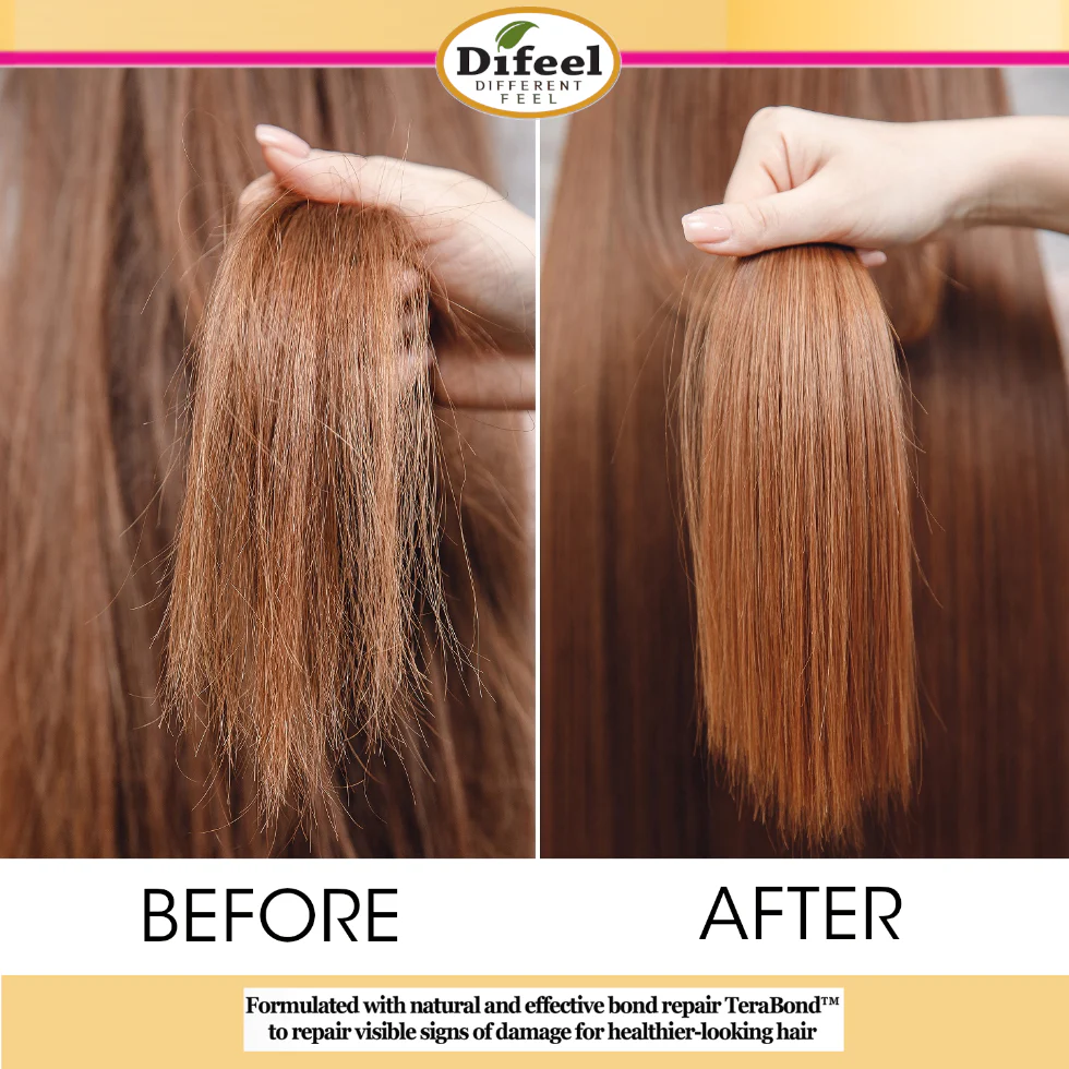Difeel Bond & Repair Sulfate Free Shampoo 33.8oz | Strengthen & Restore Hair - Image 3
