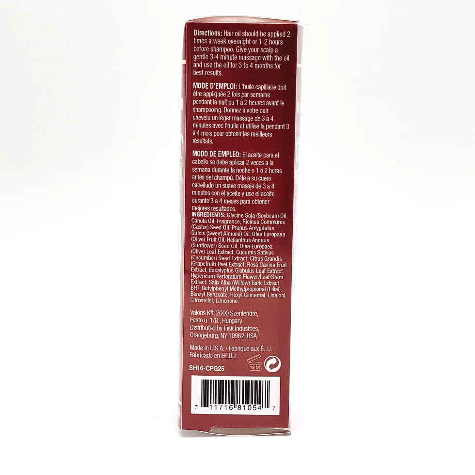 Difeel Castor Premium Hair Oil 2.5oz | Pro-Growth Strength & Shine Oil - Image 2