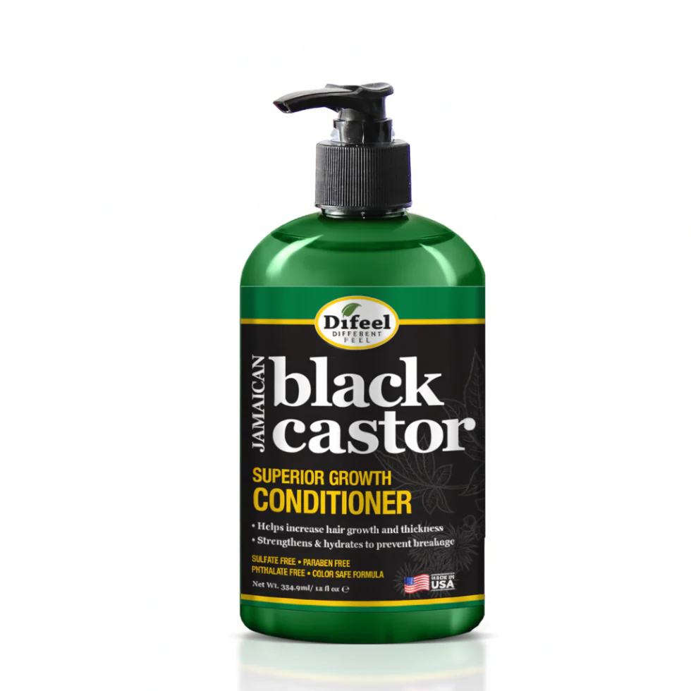 Difeel Jamaican Black Castor Conditioner 12oz | Strengthen & Hydrate Hair
