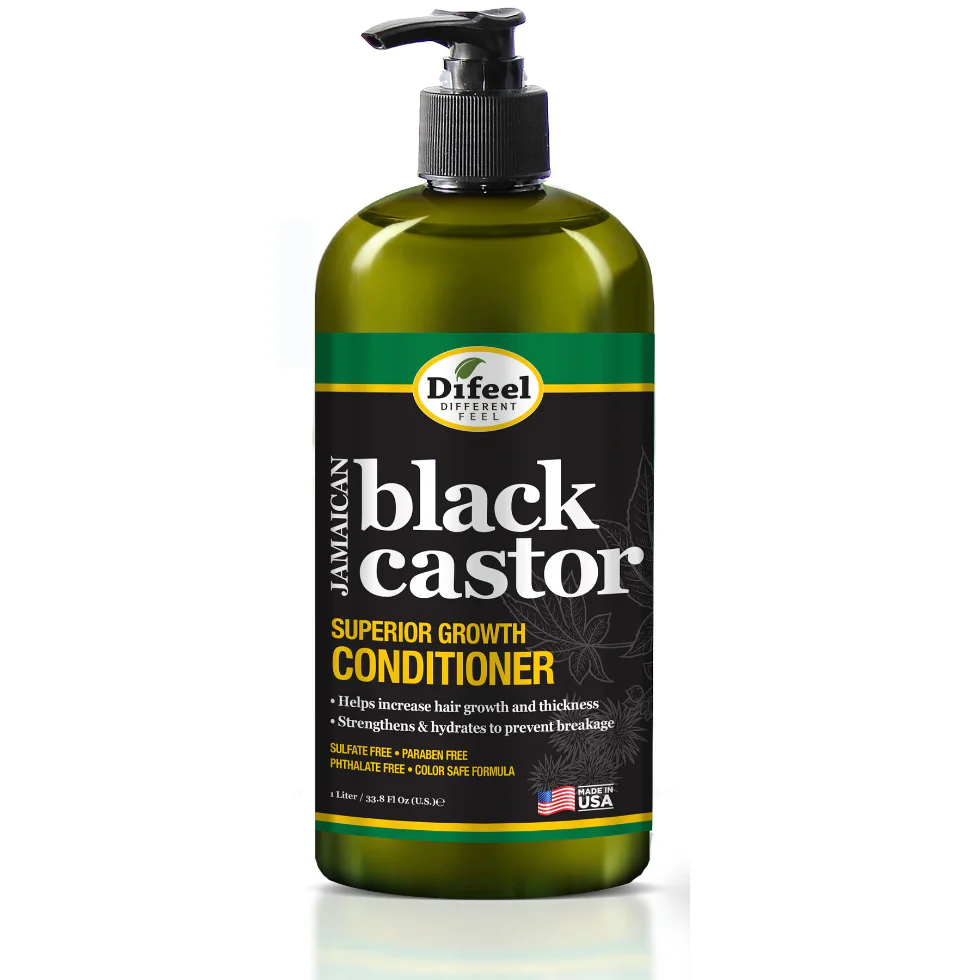 Difeel Jamaican Black Castor Conditioner 33.8oz | Growth & Hydration Care