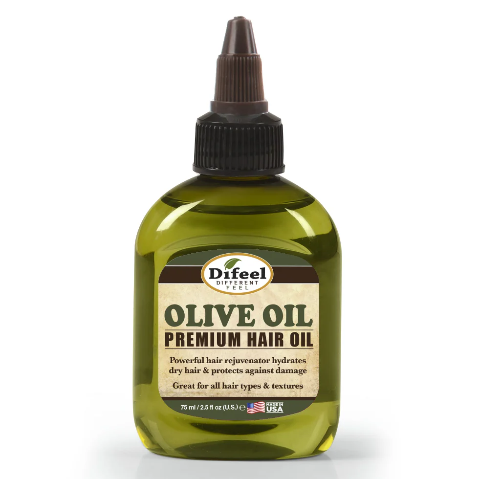 Difeel Olive Oil Premium Hair Oil 75ml | Dry Hair Treatment & Nourishment