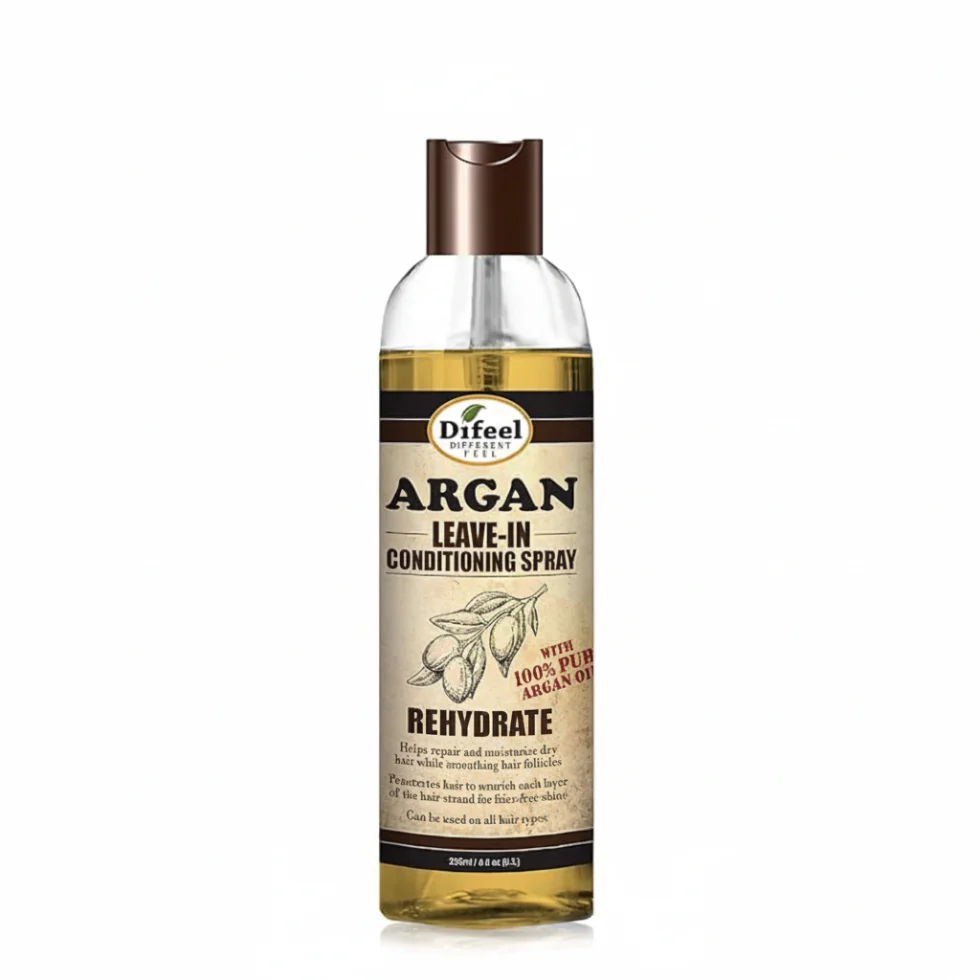 Difeel Rehydrate Leave-In Spray 177ml | Argan Oil Frizz-Free Moisture Care
