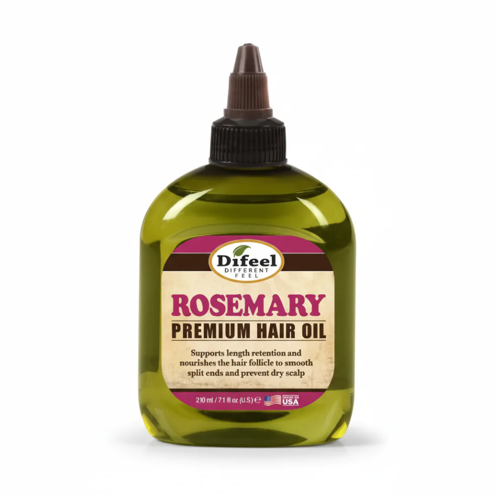 Difeel Rosemary Premium Hair Oil 7.1oz | Nourish Follicles & Strengthen Hair