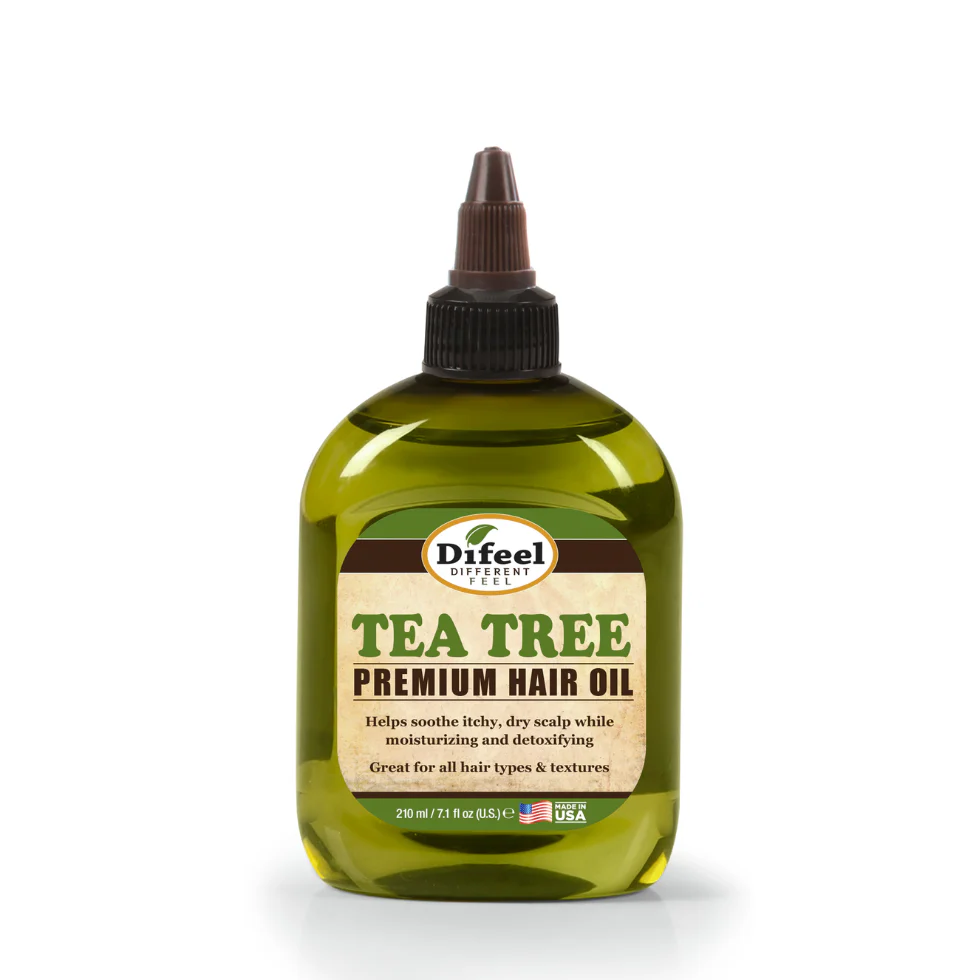 Difeel Tea Tree Premium Hair Oil 210ml | Dandruff & Scalp Care Relief