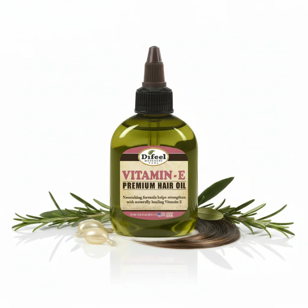 Difeel Vitamin E Oil Premium Hair Oil | Thinning Hair Support Care