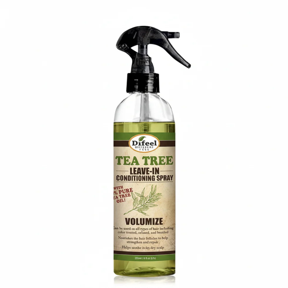 Difeel Tea Tree Leave-In Conditioning Spray 177ml | Volumize & Scalp Care