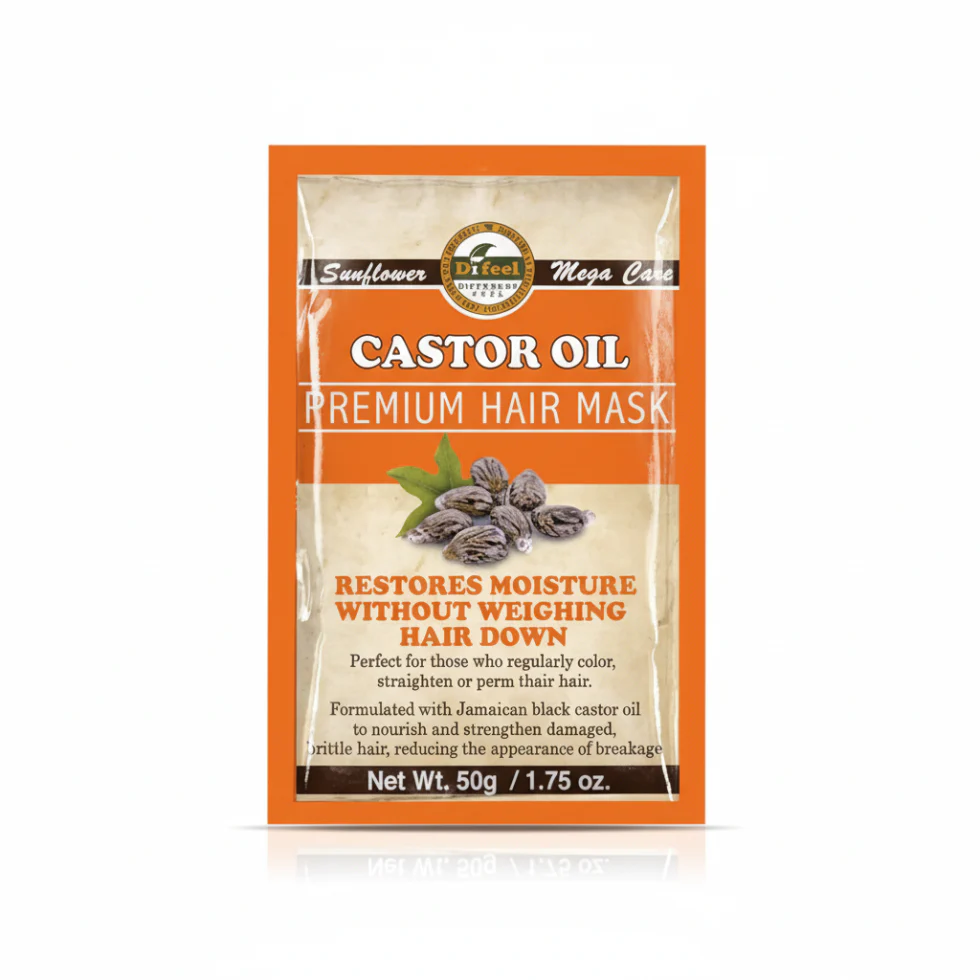Difeel Castor Oil Hair Mask 1.75oz | Repair & Deep Conditioning Treatment