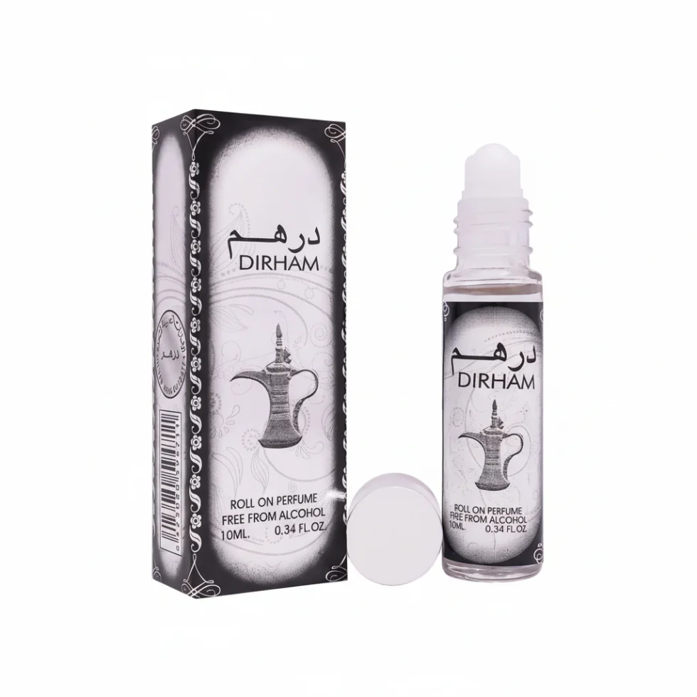 Dirham Silver Perfume Oil 10ml by Ard Al Zaafaran | Fresh Floral Unisex Oil
