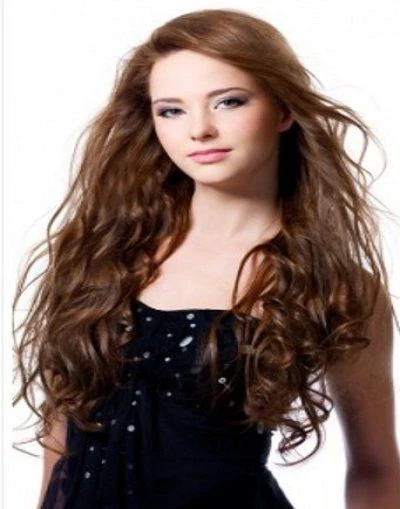 Divine Collection Synthetic European Style Clip In - Wavey Multi Layer - Image 2