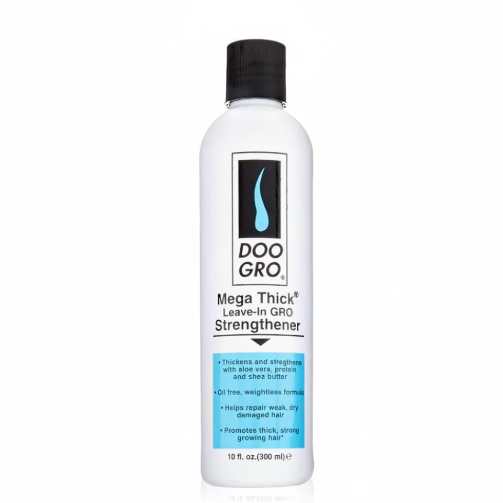 Doo Gro Mega Thick Leave-In Strengthener 10oz | Anti-Breakage Hair Treatment