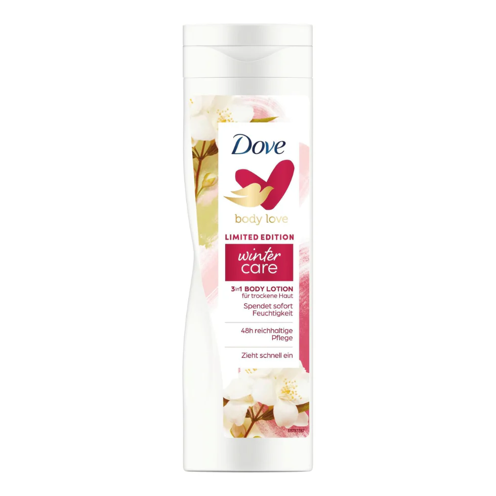 Dove Body Love Limited Edition Winter Care 3-in-1 Body Lotion 250ml | 48h Moisture for Soft Smooth Skin
