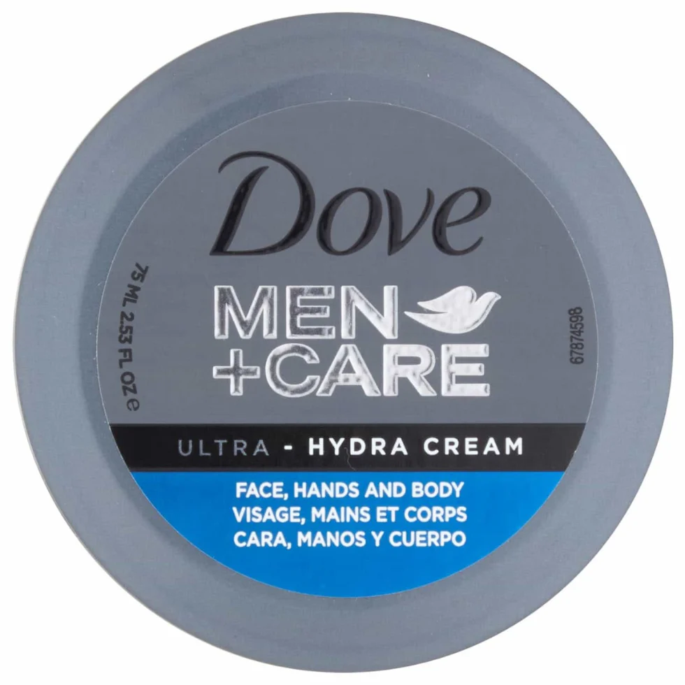 Dove Men+Care Ultra Hydra Cream 75ml | Intense 24-Hour Moisturising for Men