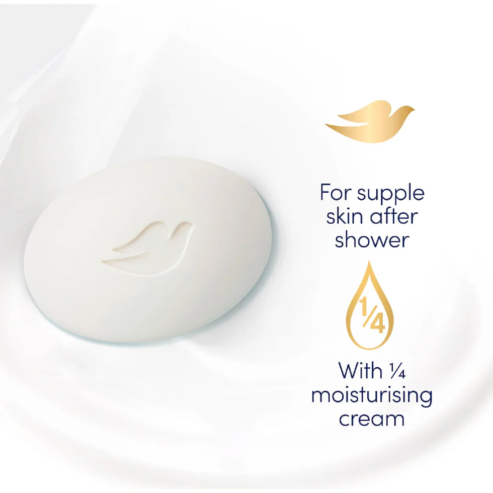 Dove Beauty Cream Bar 4x90g | 3 In 1 Cleanses, Moisturises, Nourishes - Image 3