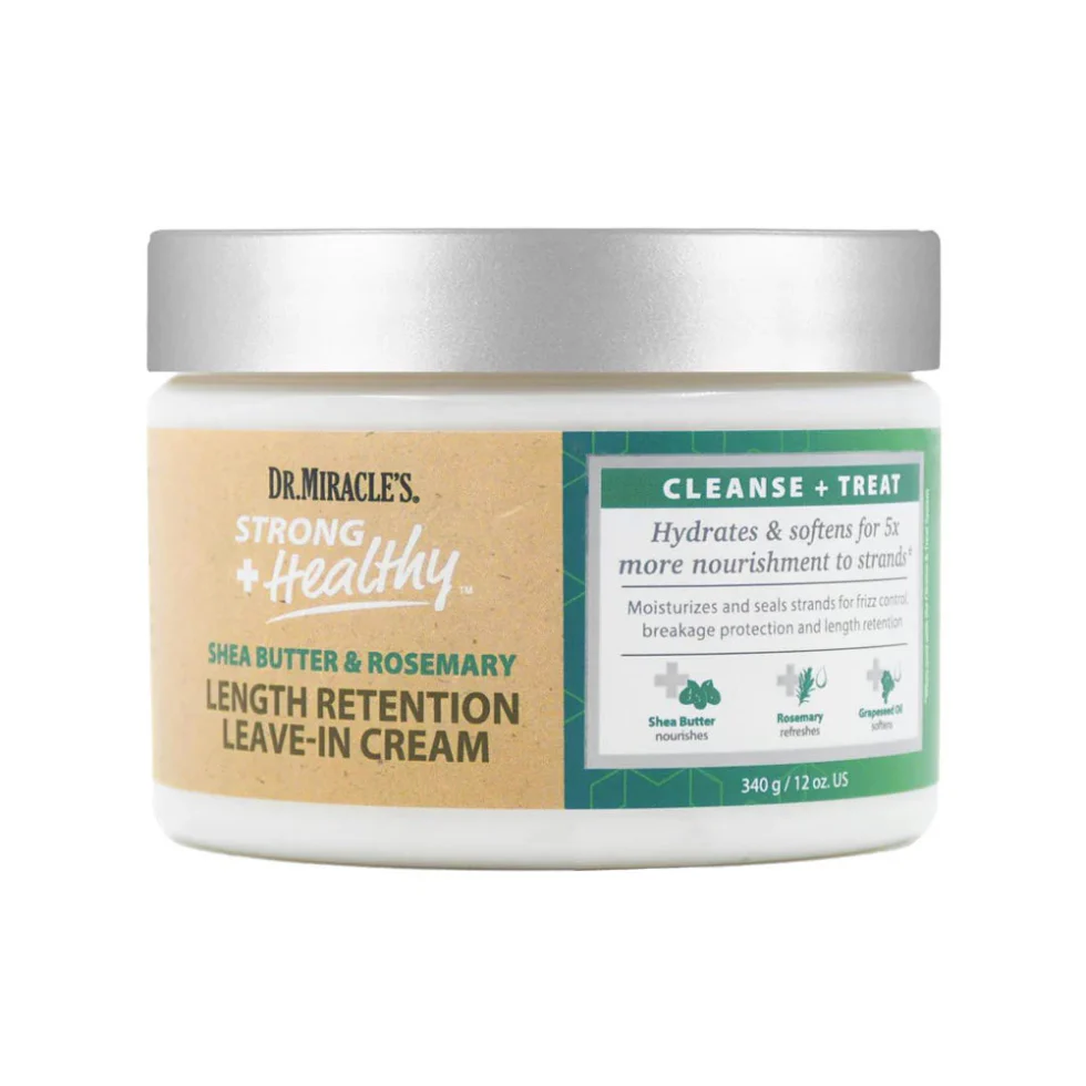 Dr. Miracle’s Shea Butter & Rosemary Leave-In Cream 340g | Length Retention