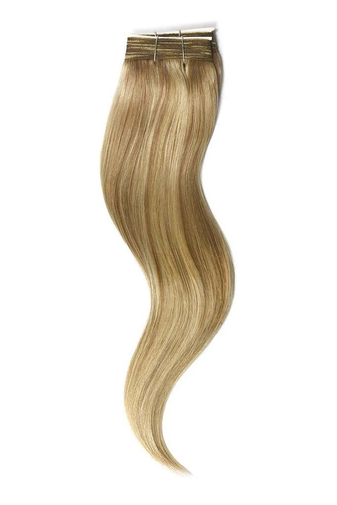 Dress Maker Unlimited 8 Pcs Clip In Hair Single Weft Straight 100% Human Hair - Image 12