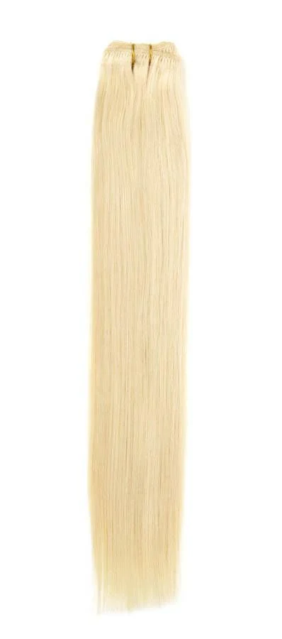 Dress Maker Unlimited 8 Pcs Clip In Hair Single Weft Straight 100% Human Hair - Image 13