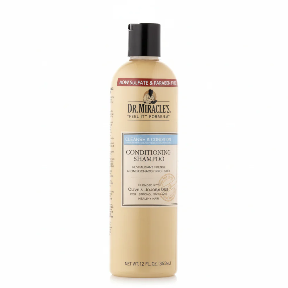 Dr. Miracle's Conditioning Shampoo 12oz | Sulfate-Free Hydrating Shampoo