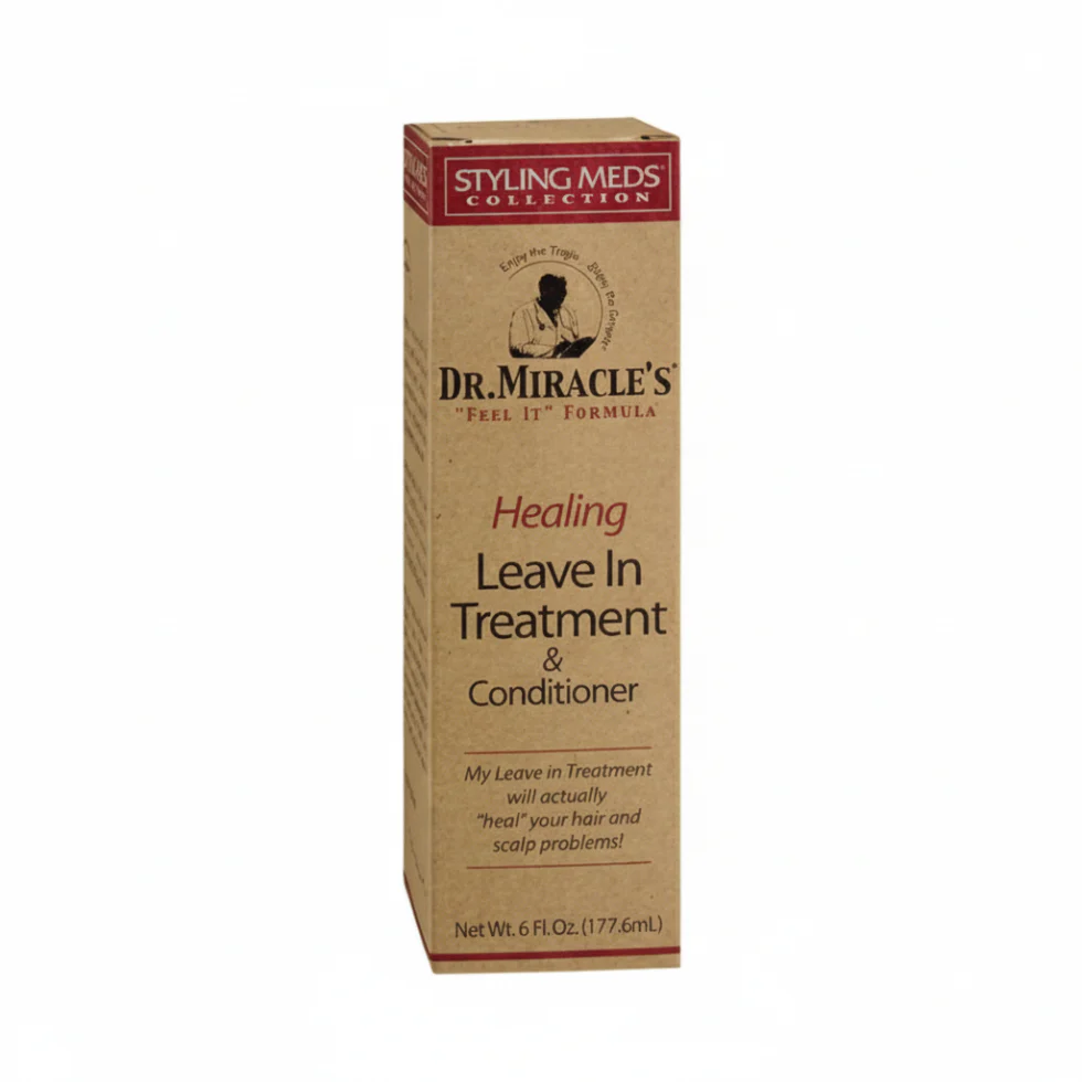 Dr. Miracle’s Healing Leave-In Conditioner 6oz | Repair & Nourish Hair Care