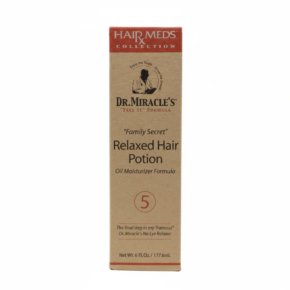 Dr. Miracle's Relaxed Hair Potion | Moisturizing Oil for Soft Smooth Hair
