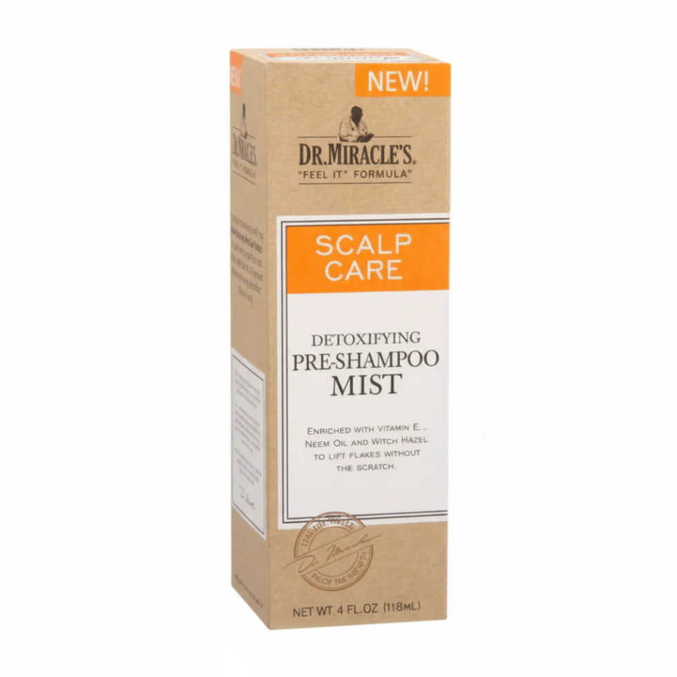 Dr. Miracle's Scalp Detox Pre-Shampoo Mist | Clarify & Refresh Hair Care