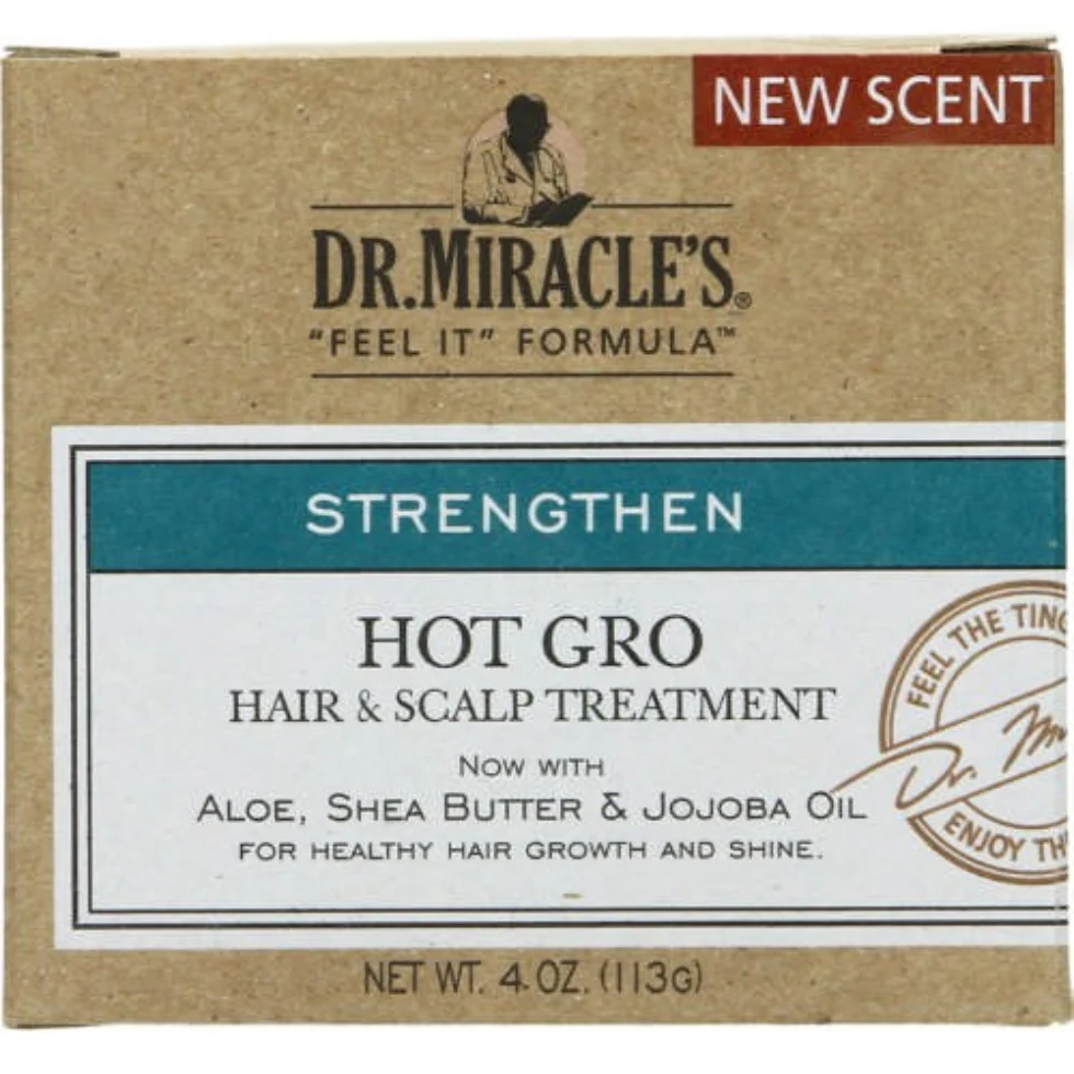 Dr. Miracle's Hot Gro Hair & Scalp Treatment | Strengthen & Repair Care