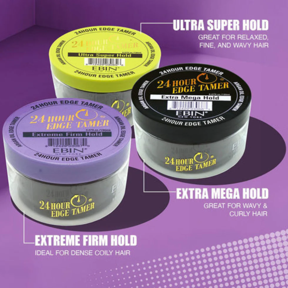 Ebin 24 Hour Edge Tamer Extreme Firm Hold 80ml | Sleek & Long-Lasting Edges - Image 2