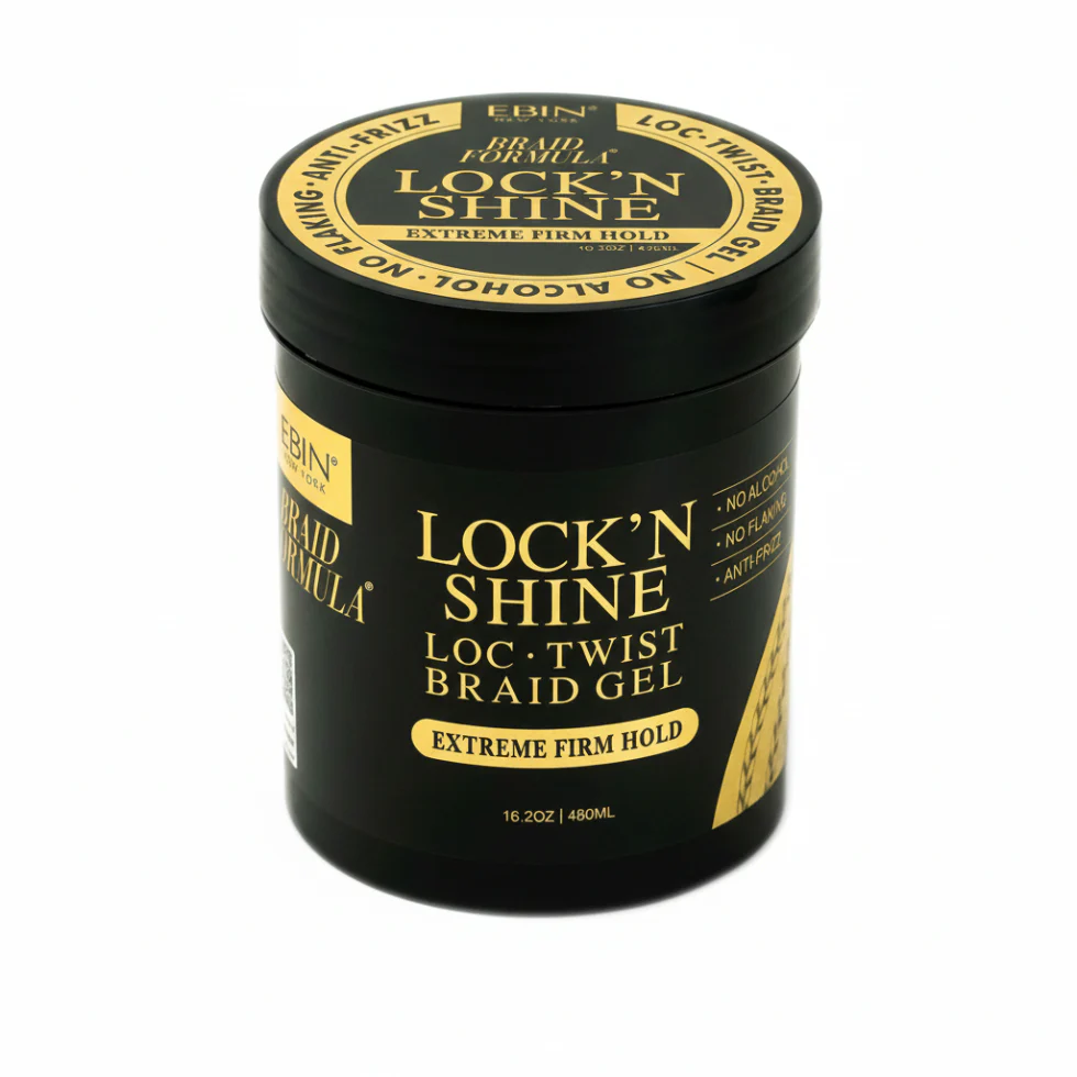 EBIN Braid Formula Lock’N Shine Gel 480ml | Extreme Hold & High Shine