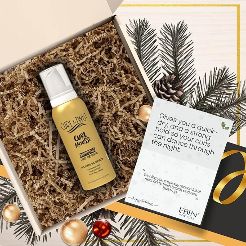 ✨ EBIN Curl & Twist Curl Mousse 80ml | Define & Volumize Curls - Image 10