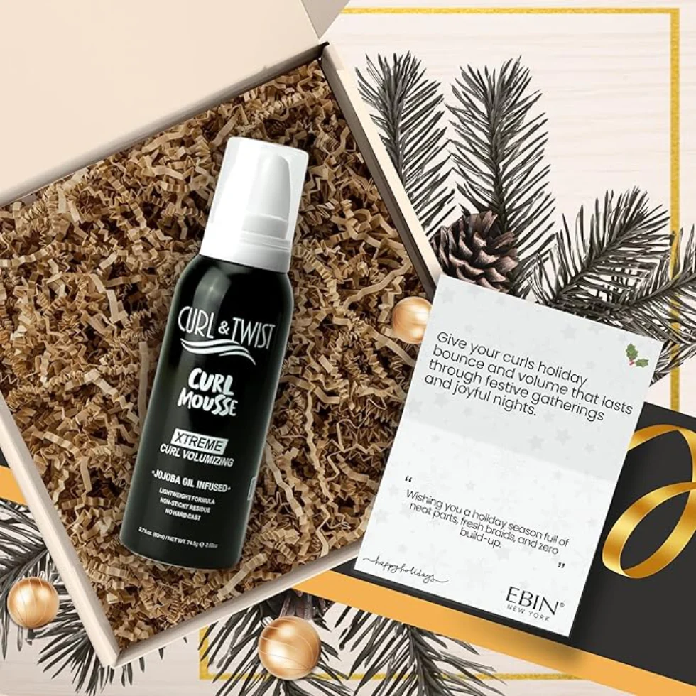 ✨ EBIN Curl & Twist Curl Mousse 80ml | Define & Volumize Curls - Image 11