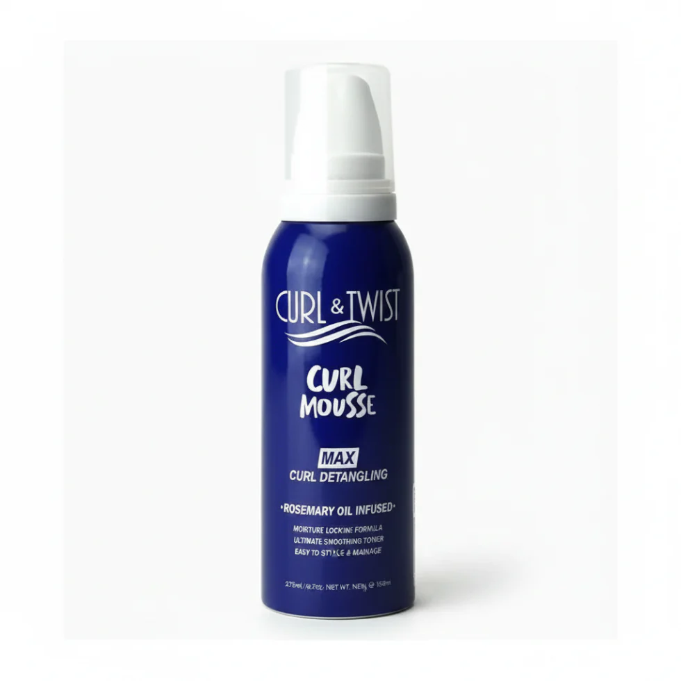 ✨ EBIN Curl & Twist Curl Mousse 80ml | Define & Volumize Curls - Image 3