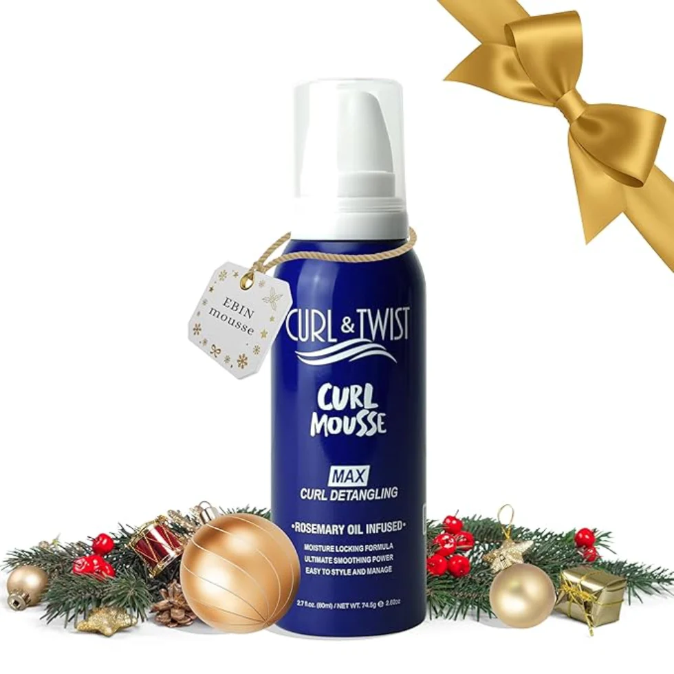 ✨ EBIN Curl & Twist Curl Mousse 80ml | Define & Volumize Curls - Image 4