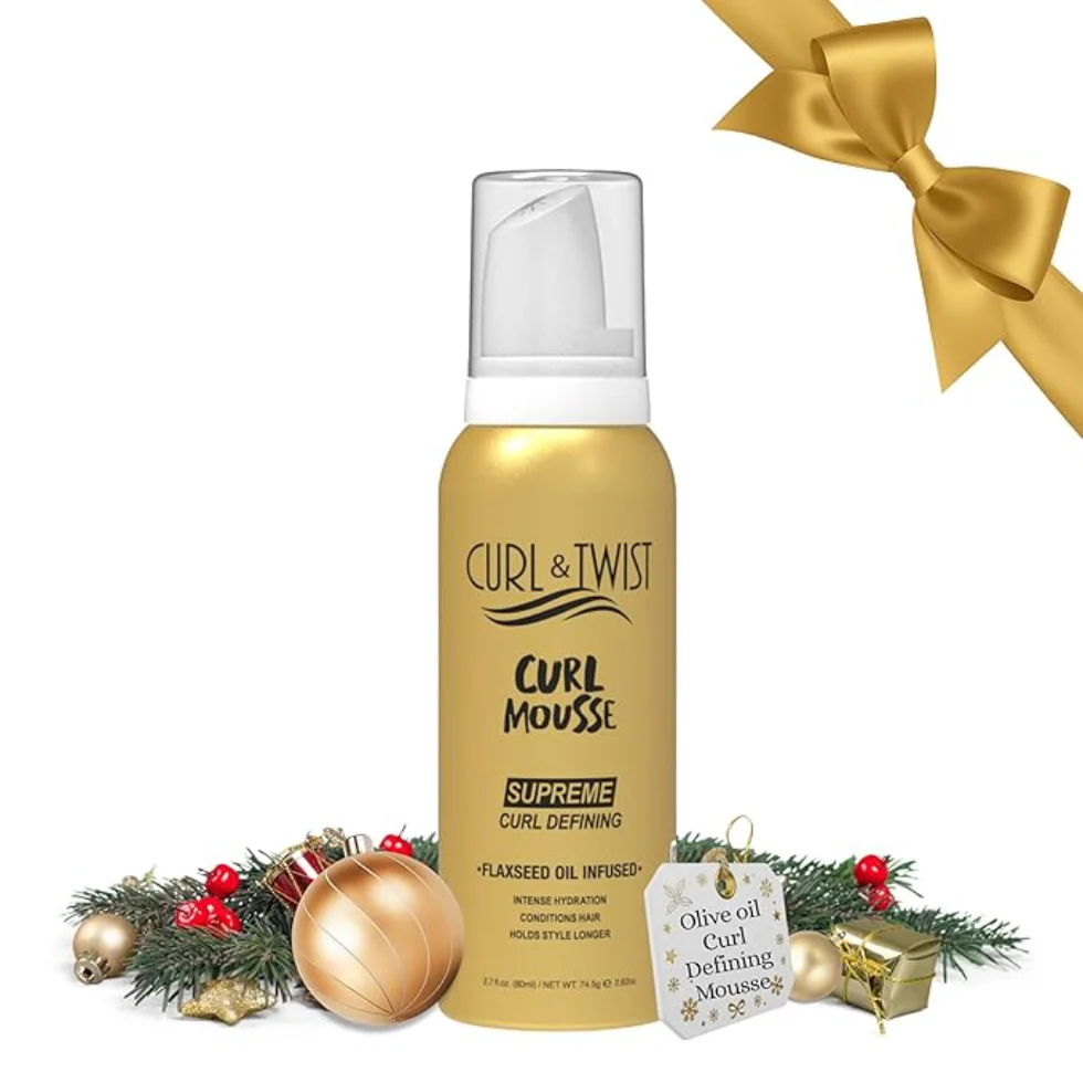 ✨ EBIN Curl & Twist Curl Mousse 80ml | Define & Volumize Curls - Image 5