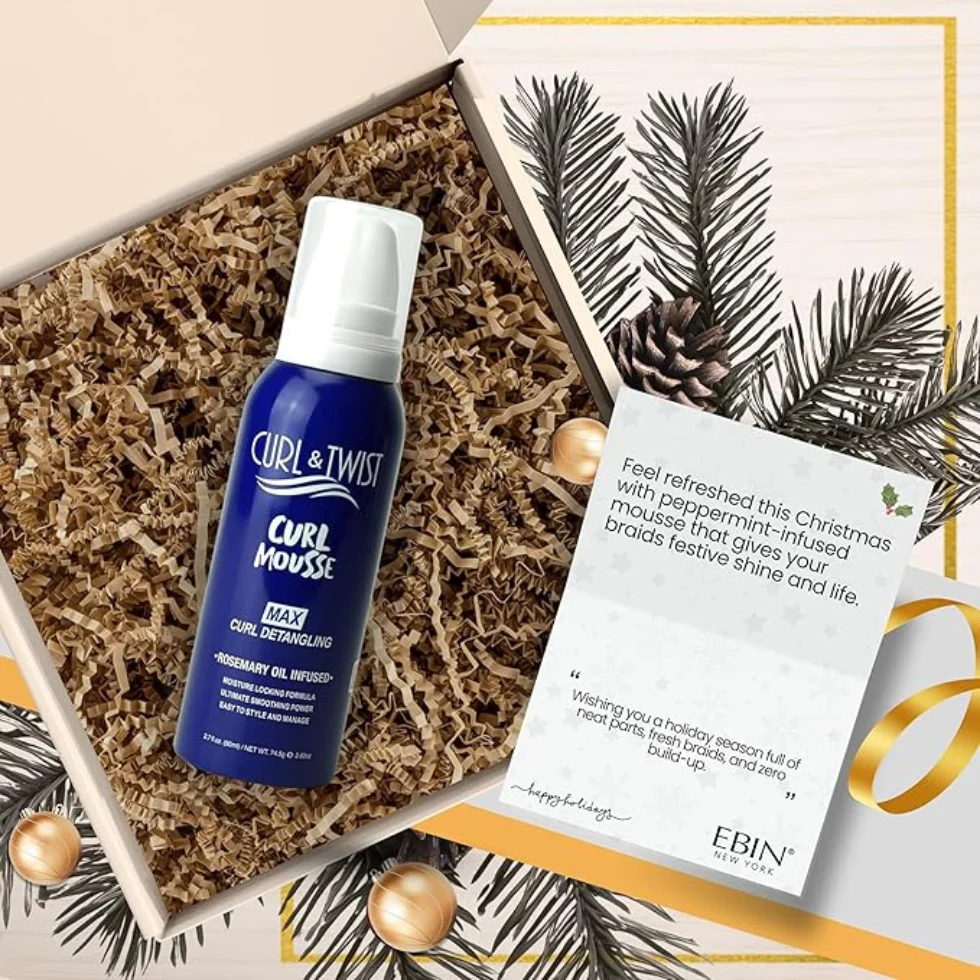 ✨ EBIN Curl & Twist Curl Mousse 80ml | Define & Volumize Curls - Image 7