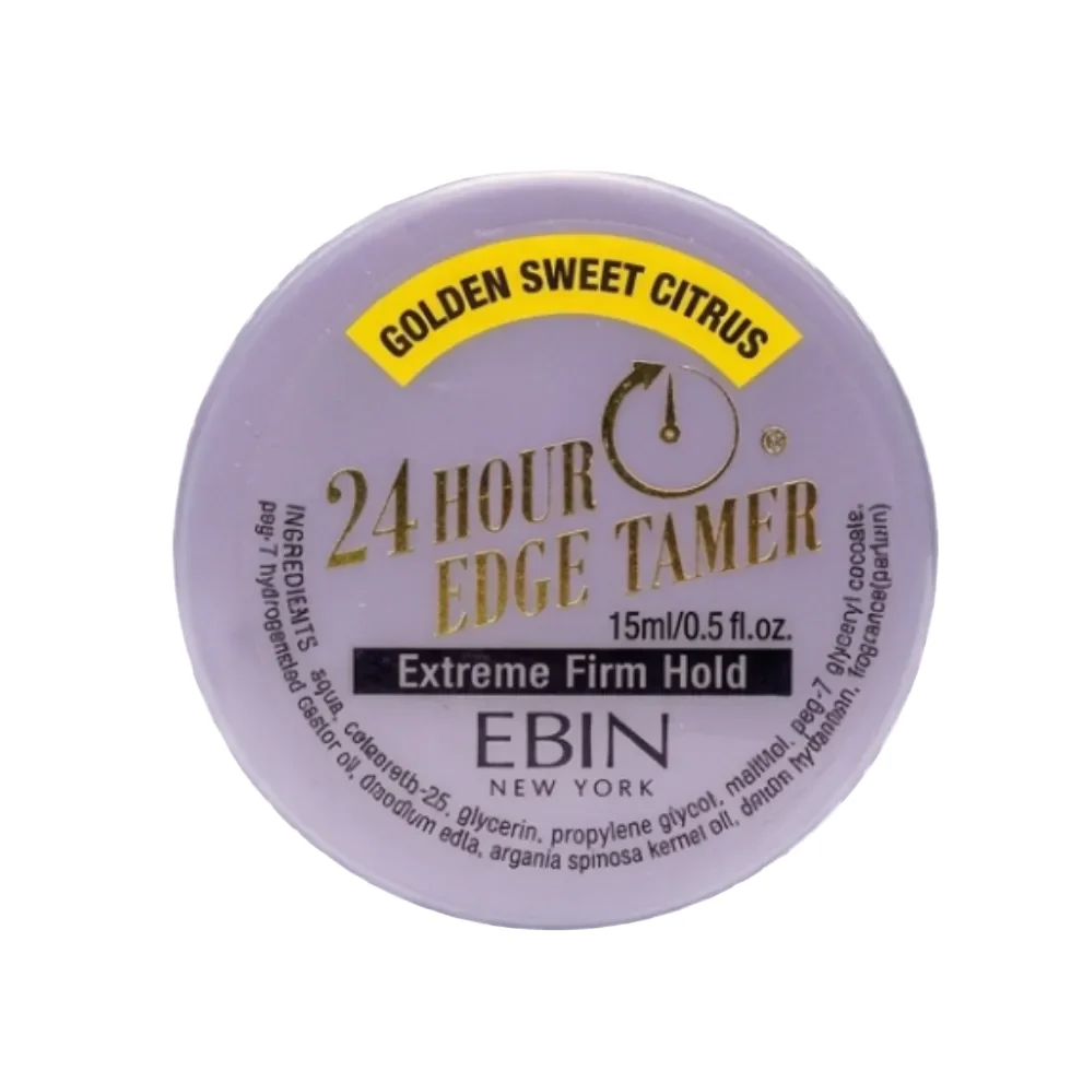 EBIN New York Argan Oil Edge Tamer 80ml | Extreme Firm Hold Sleek Edges Control - Image 9