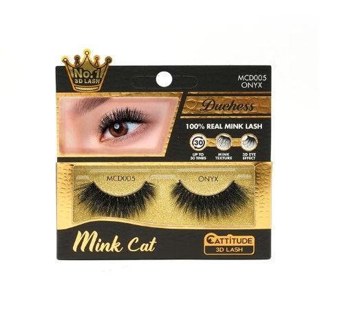 Ebin New York Duchess 3D Mink Lashes | MCD001–MCD009 | Luxury Wispy Mink Lashes - Image 5