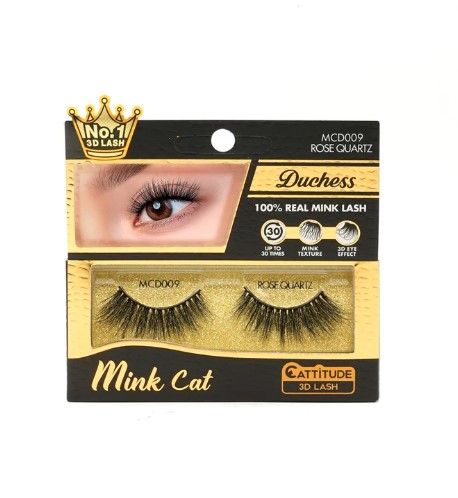 Ebin New York Duchess 3D Mink Lashes | MCD001–MCD009 | Luxury Wispy Mink Lashes - Image 8