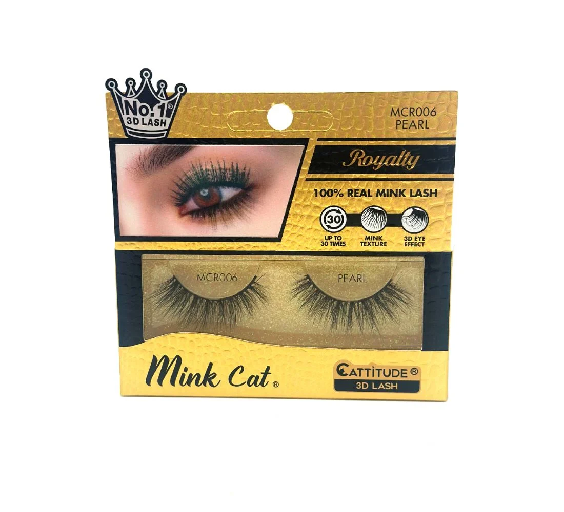Ebin New York Royalty Mink Cat Eyelashes | MCR001–MCR007 | Luxurious 3D Mink Lashes - Image 6