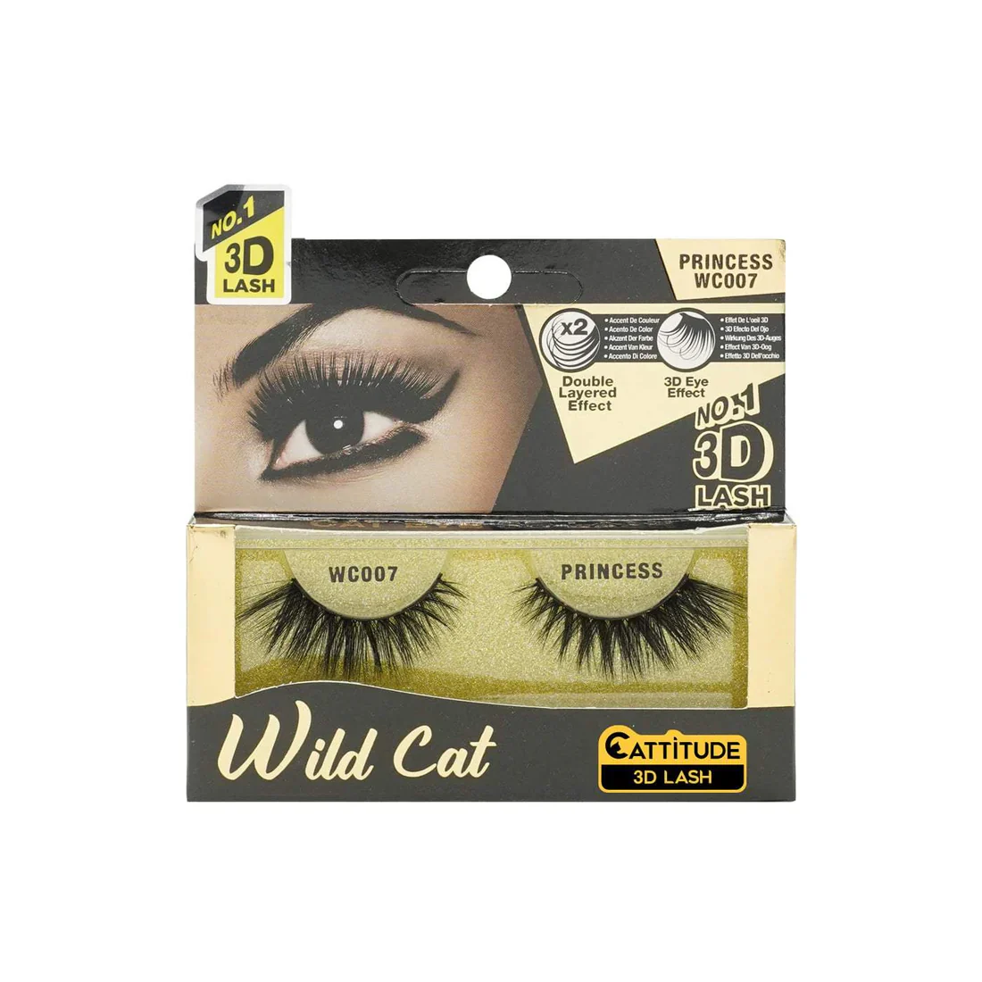 Ebin New York Wild Cat Eyelashes | WC001–WC011 | Lightweight, Flawless Lash Styles - Image 7