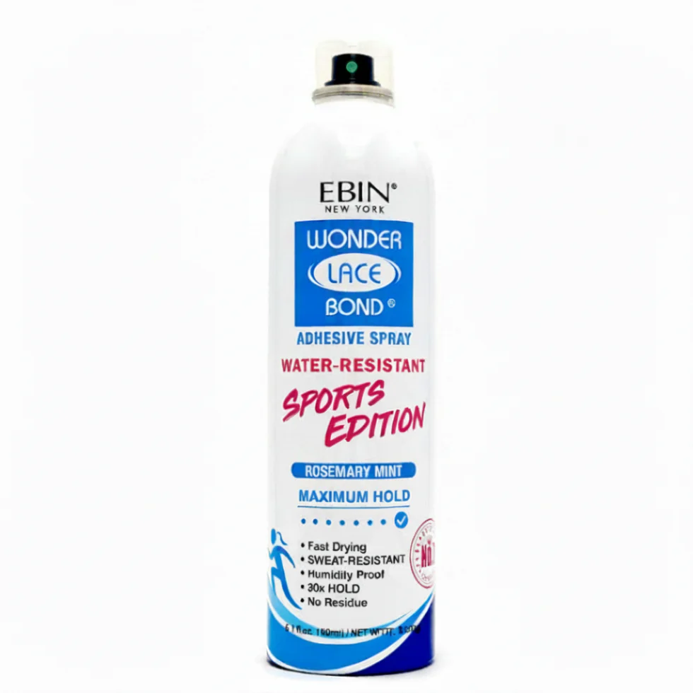 Ebin Wonder Lace Bond Adhesive Spray Sports Edition 180ml | Maximum Hold - Image 2