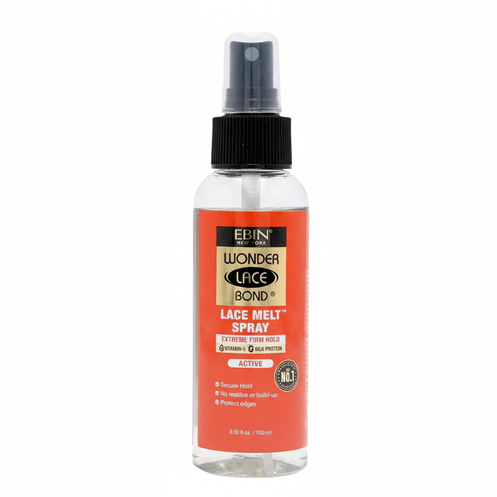 Ebin Wonder Lace Bond Lace Melt Spray 100ml | Melting Spray for Seamless Wig Hold