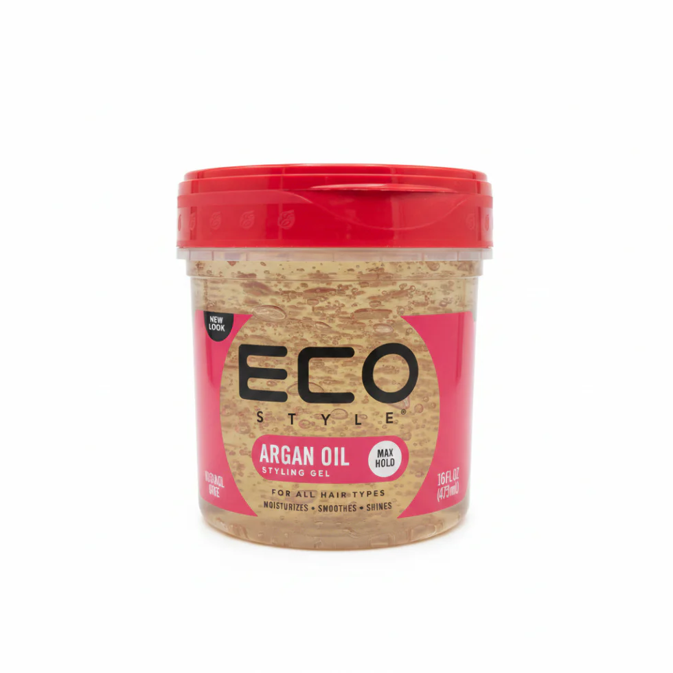 Eco Styler Argan Oil Gel 473ml | Max Hold, Shine & Frizz Control
