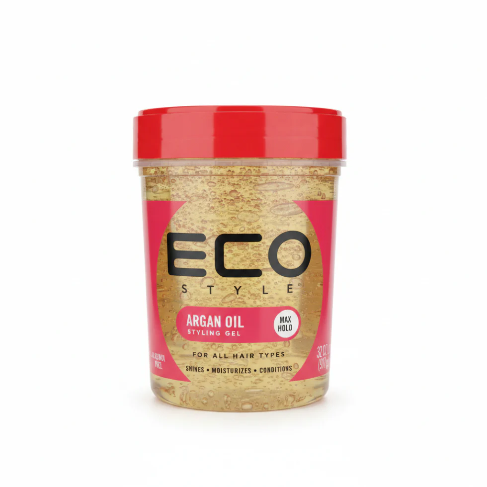 Eco Styler Argan Oil Styling Gel 946ml | Max Hold, Shine & Frizz Control