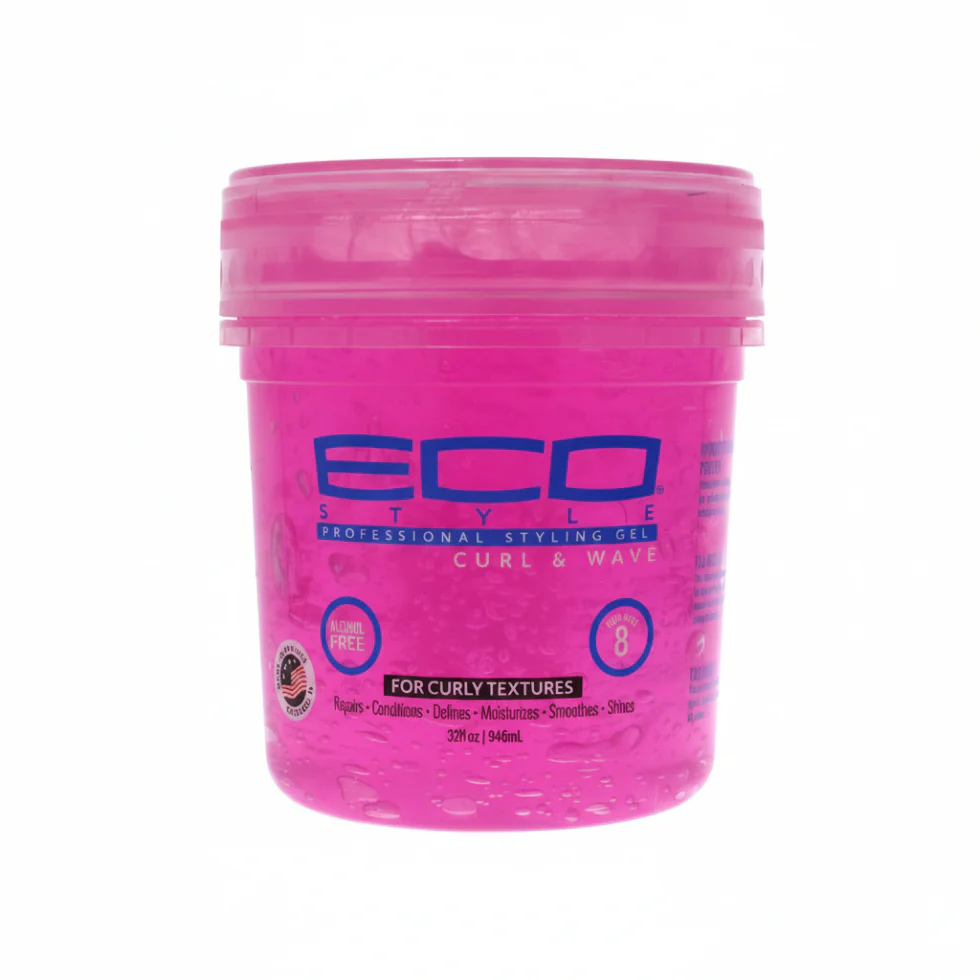 Eco Styler Curl & Wave Gel 946ml | Firm Hold, Curl Definition & Frizz Control